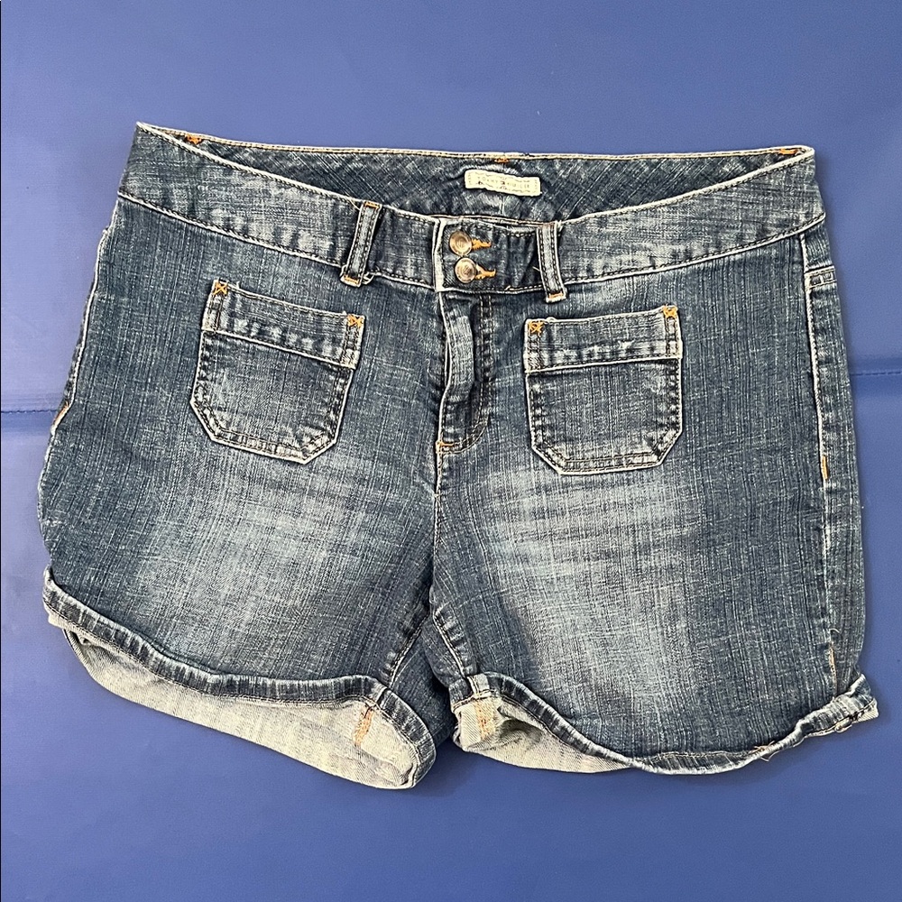 Tommy Hilfiger Faded Blue Jean Shorts